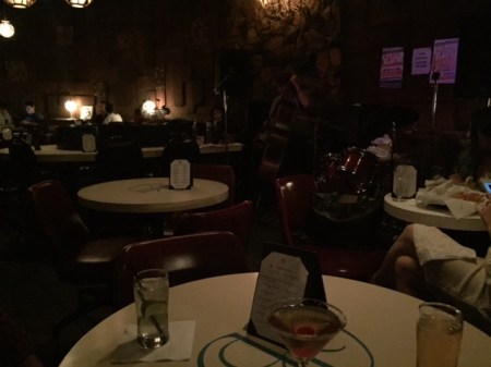 Dimly-lit drinks at the Dresden, as seen in Swingers.